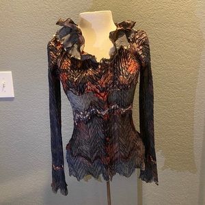 Alberto Makali Long Sleeve Blouse